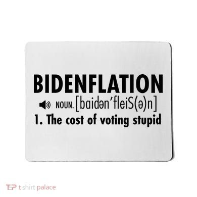 Bidenflation Definition Mousepad