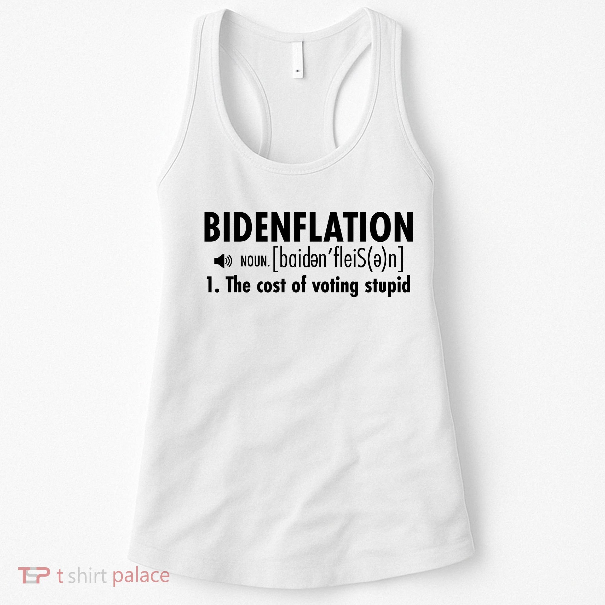 Bidenflation Definition Women's Tank Top