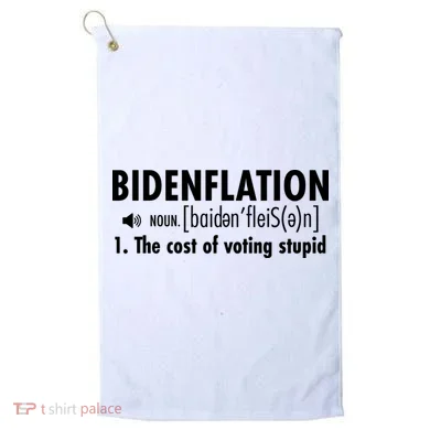 Bidenflation Definition Golf Towel