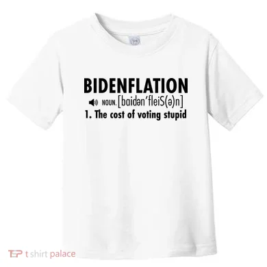 Bidenflation Definition Toddler T-Shirt