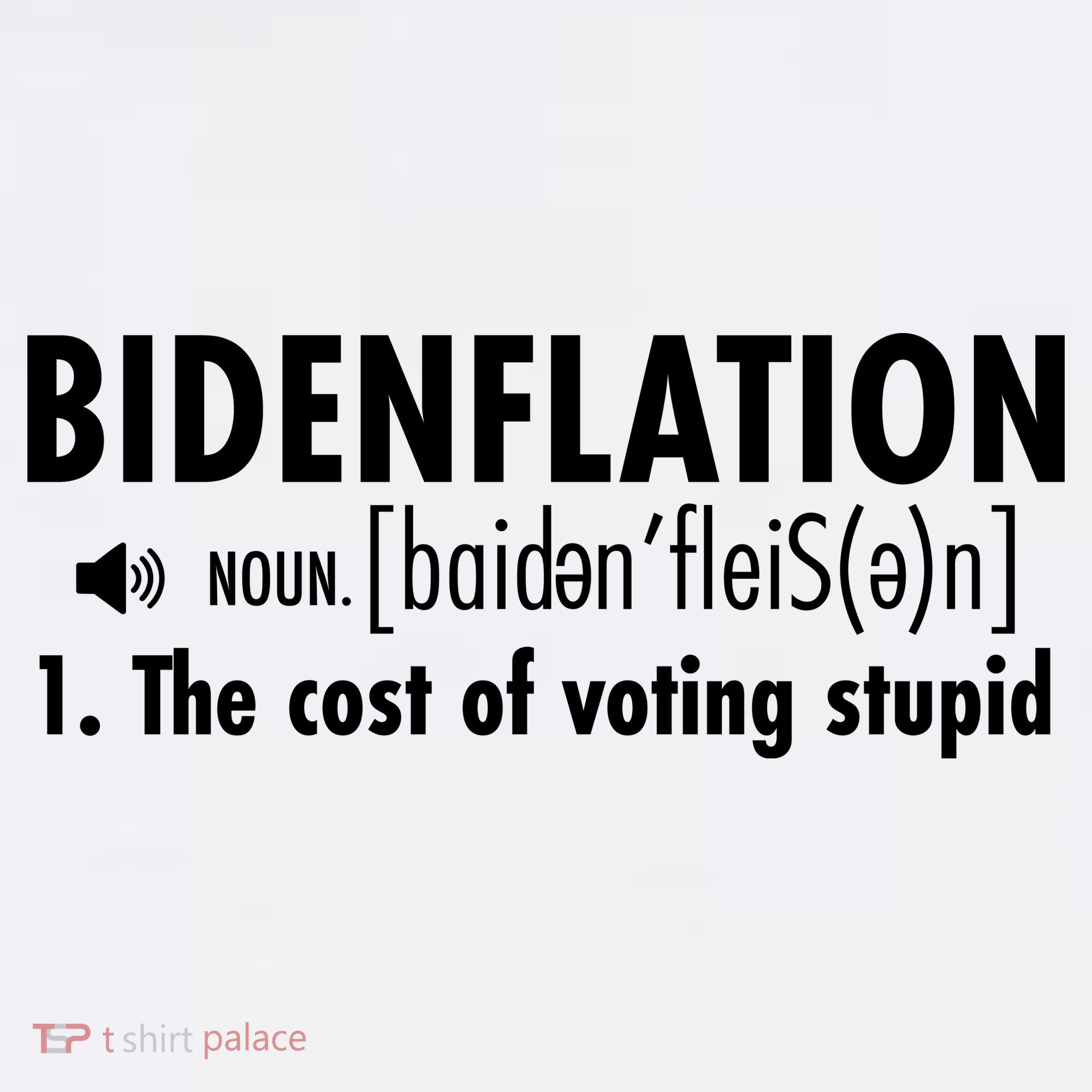 Bidenflation Definition Women's Long Sleeve Shirt