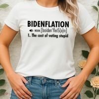 Bidenflation Definition Women's T-Shirt thumb 2