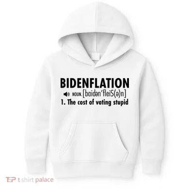 Bidenflation Definition Kids Hoodie