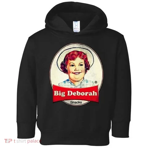 Big Deborah Toddler Hoodie in the selected color