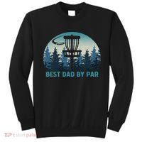 Best Dad By Par Funny Disc Golf Frisbee Golfer Father's Day Sweatshirt thumb 0