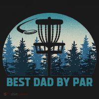 Best Dad By Par Funny Disc Golf Frisbee Golfer Father's Day Pajama Set thumb 2