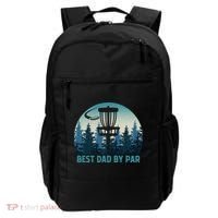 Best Dad By Par Funny Disc Golf Frisbee Golfer Fathers Day Backpack thumb 0