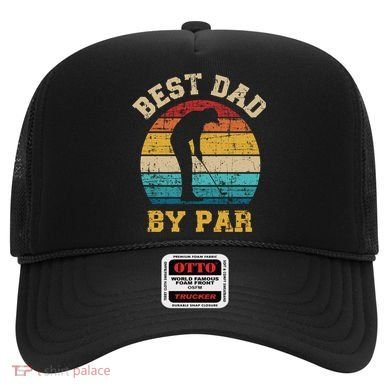 Best Dad By Par Gift For Golfer Daddy Father's Day Gift Hat
