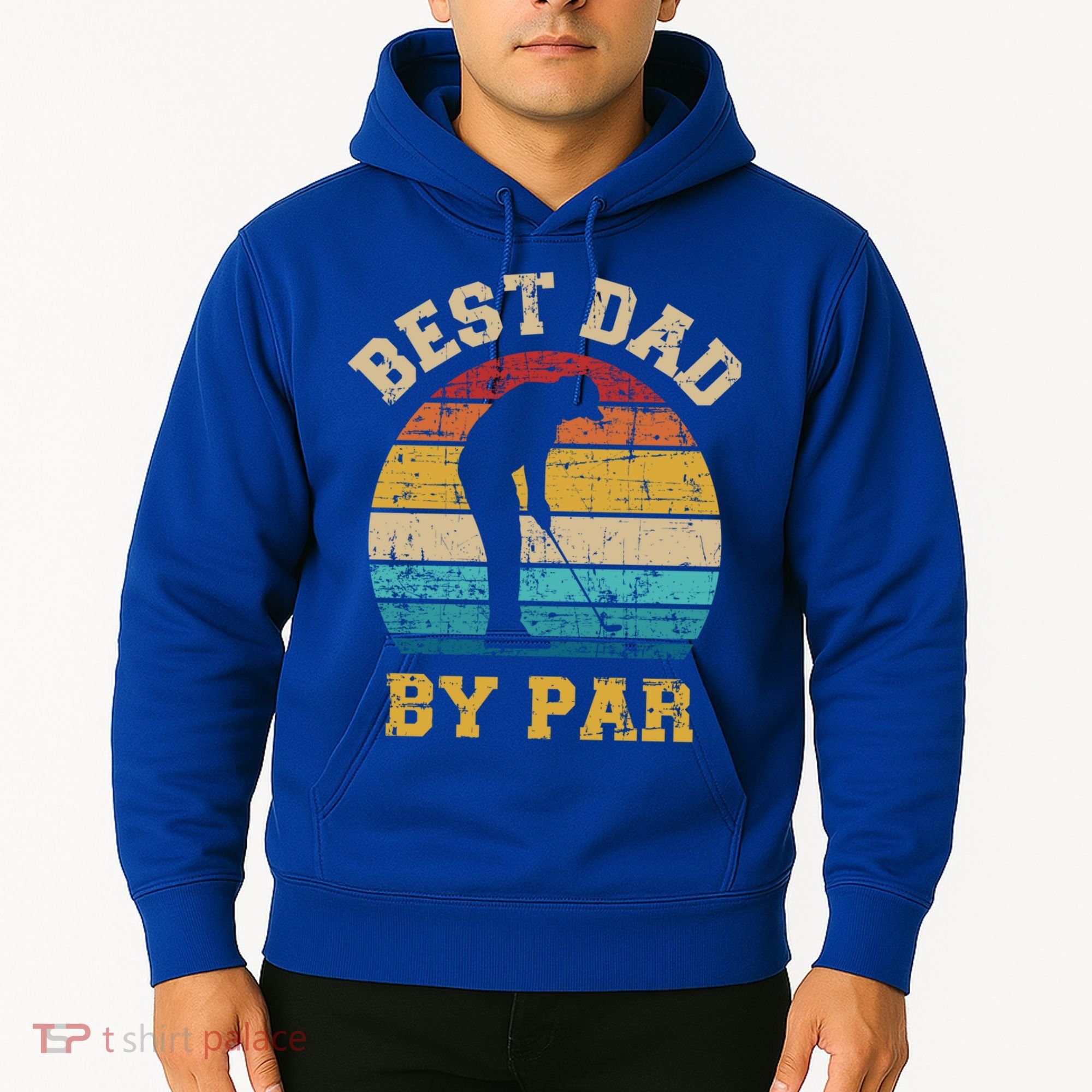 Best Dad By Par Gift For Golfer Daddy Father's Day Gift Hoodie