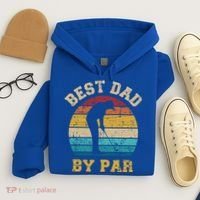 Best Dad By Par Gift For Golfer Daddy Father's Day Gift Hoodie thumb 4