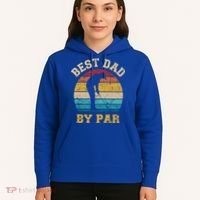 Best Dad By Par Gift For Golfer Daddy Father's Day Gift Hoodie thumb 5