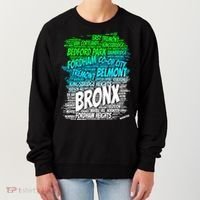 Boogie Down Bronx New York City Pride Map Area Like A Zoo Gift Women's Sweatshirt thumb 0