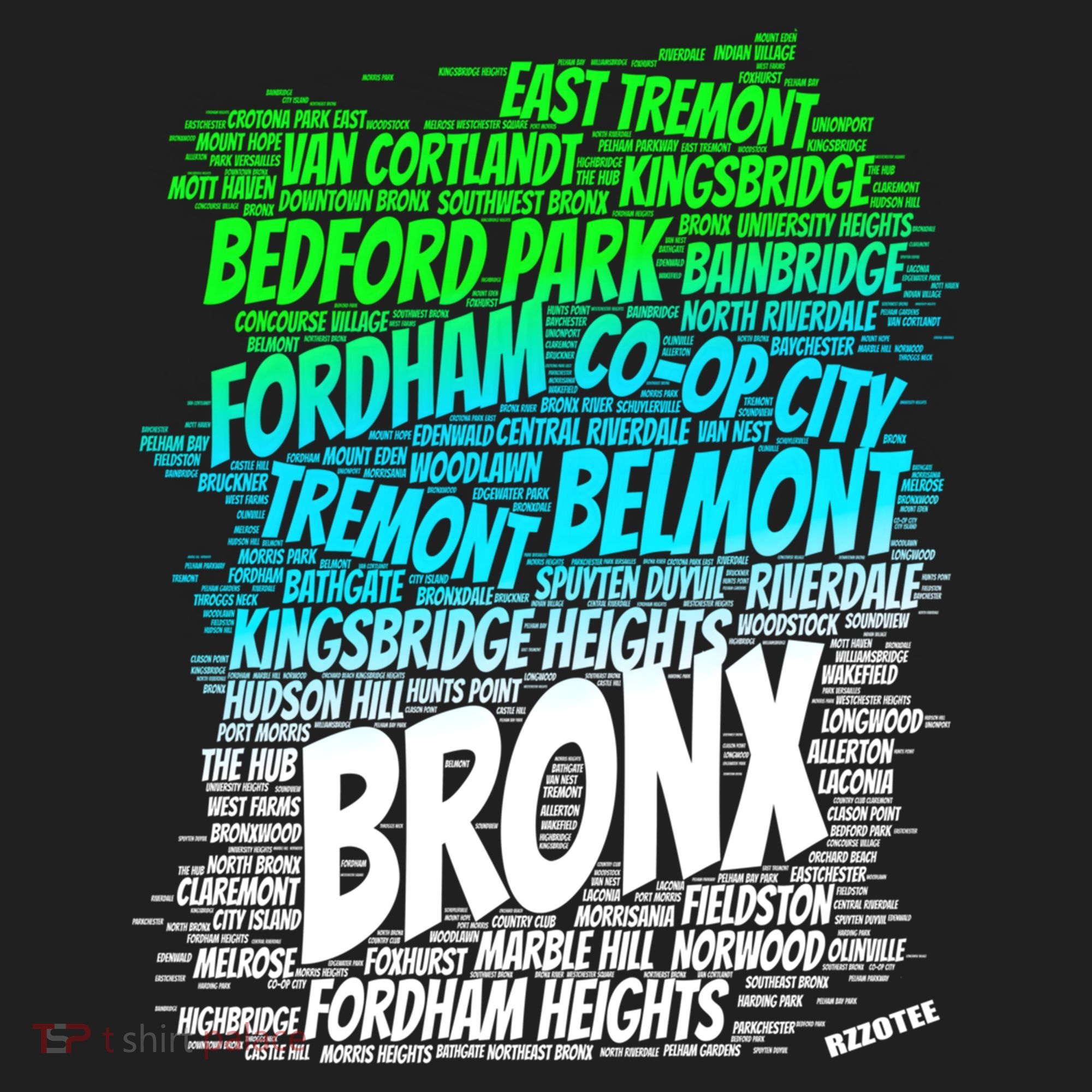 Boogie Down Bronx New York City Pride Map Area Like A Zoo Gift Women's Sweatshirt