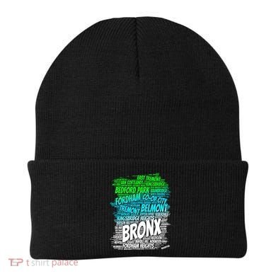 Boogie Down Bronx New York City Pride Map Area Like A Zoo Gift Beanie