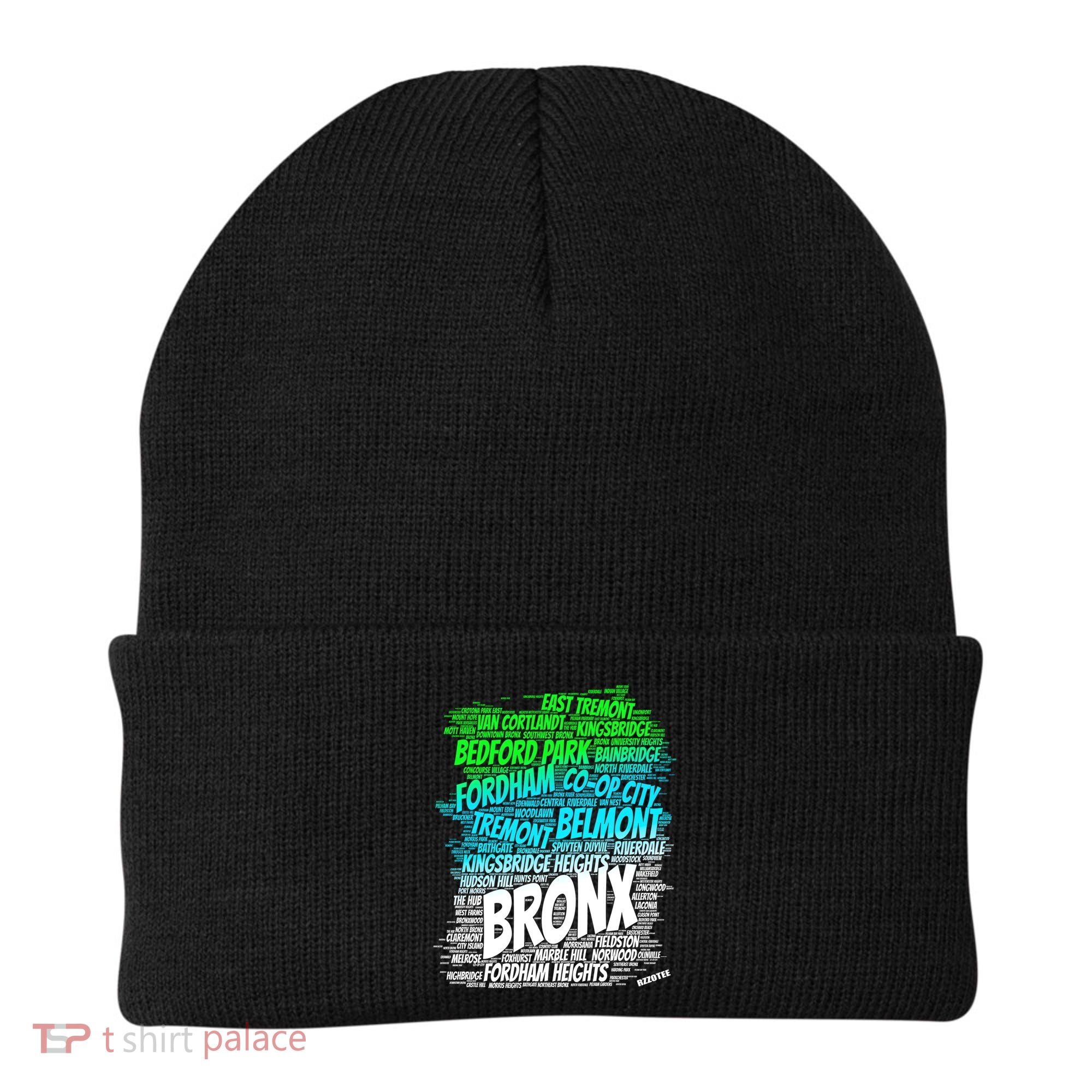 Boogie Down Bronx New York City Pride Map Area Like A Zoo Gift Beanie