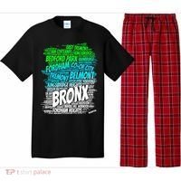 Boogie Down Bronx New York City Pride Map Area Like A Zoo Gift Pajama Set thumb 0