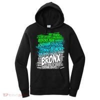 Boogie Down Bronx New York City Pride Map Area Like A Zoo Gift Women's Hoodie thumb 0