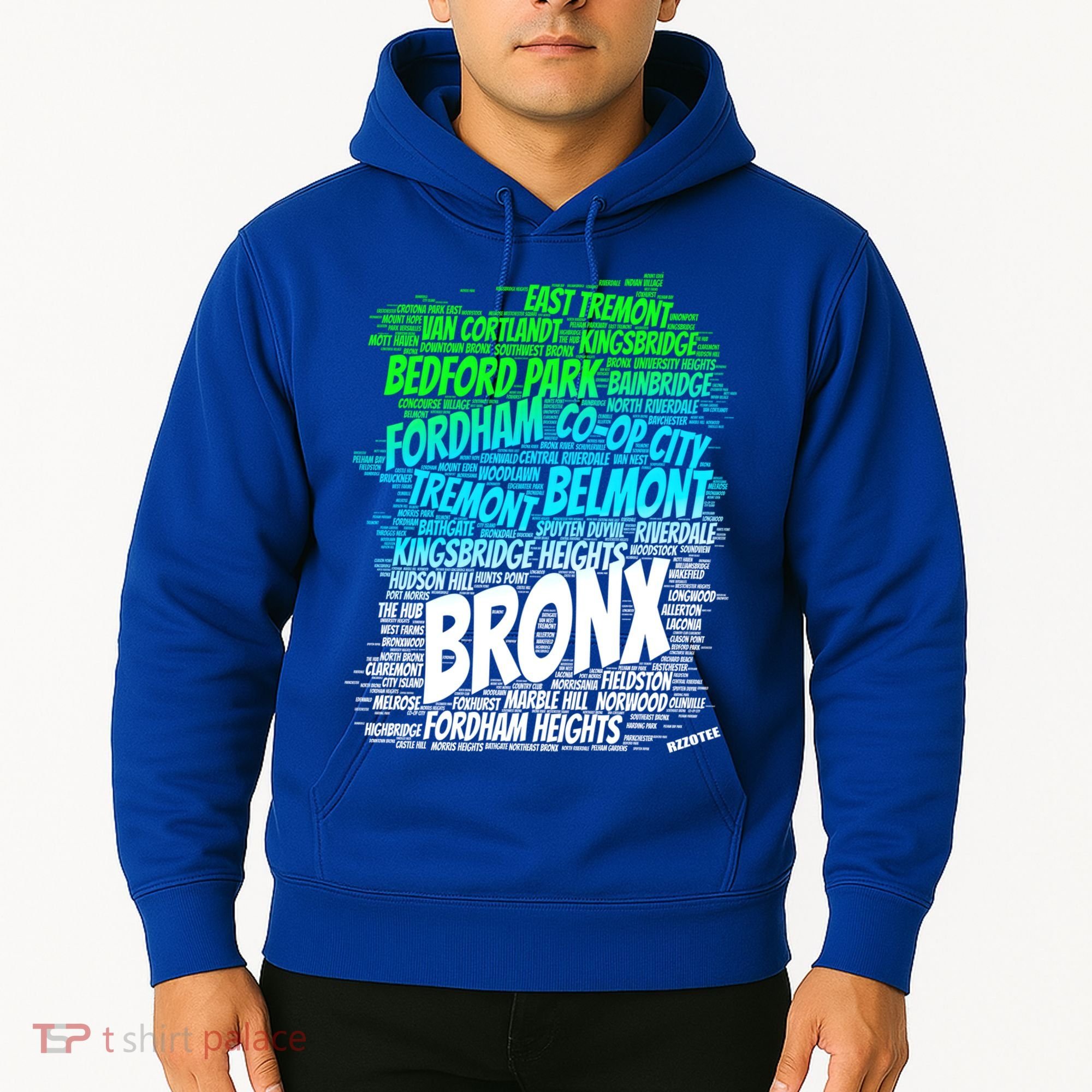 Boogie Down Bronx New York City Pride Map Area Like A Zoo Gift Hoodie