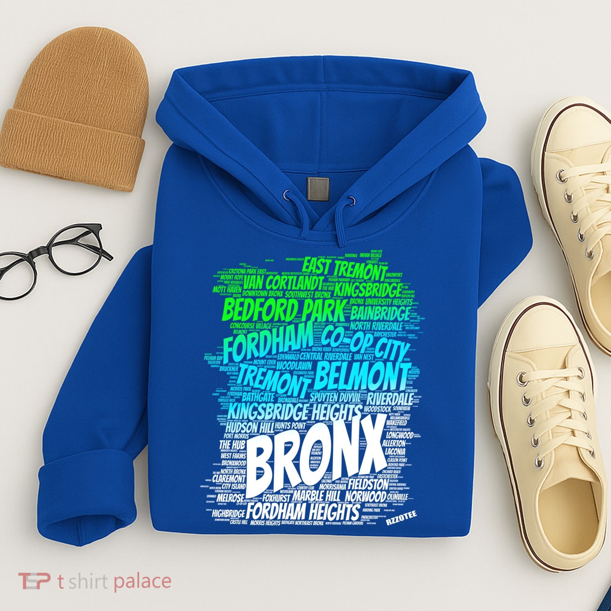 Boogie Down Bronx New York City Pride Map Area Like A Zoo Gift Hoodie