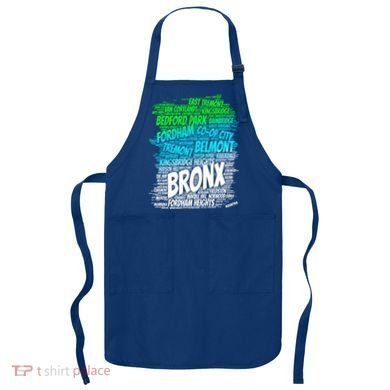 Boogie Down Bronx New York City Pride Map Area Like A Zoo Gift Apron