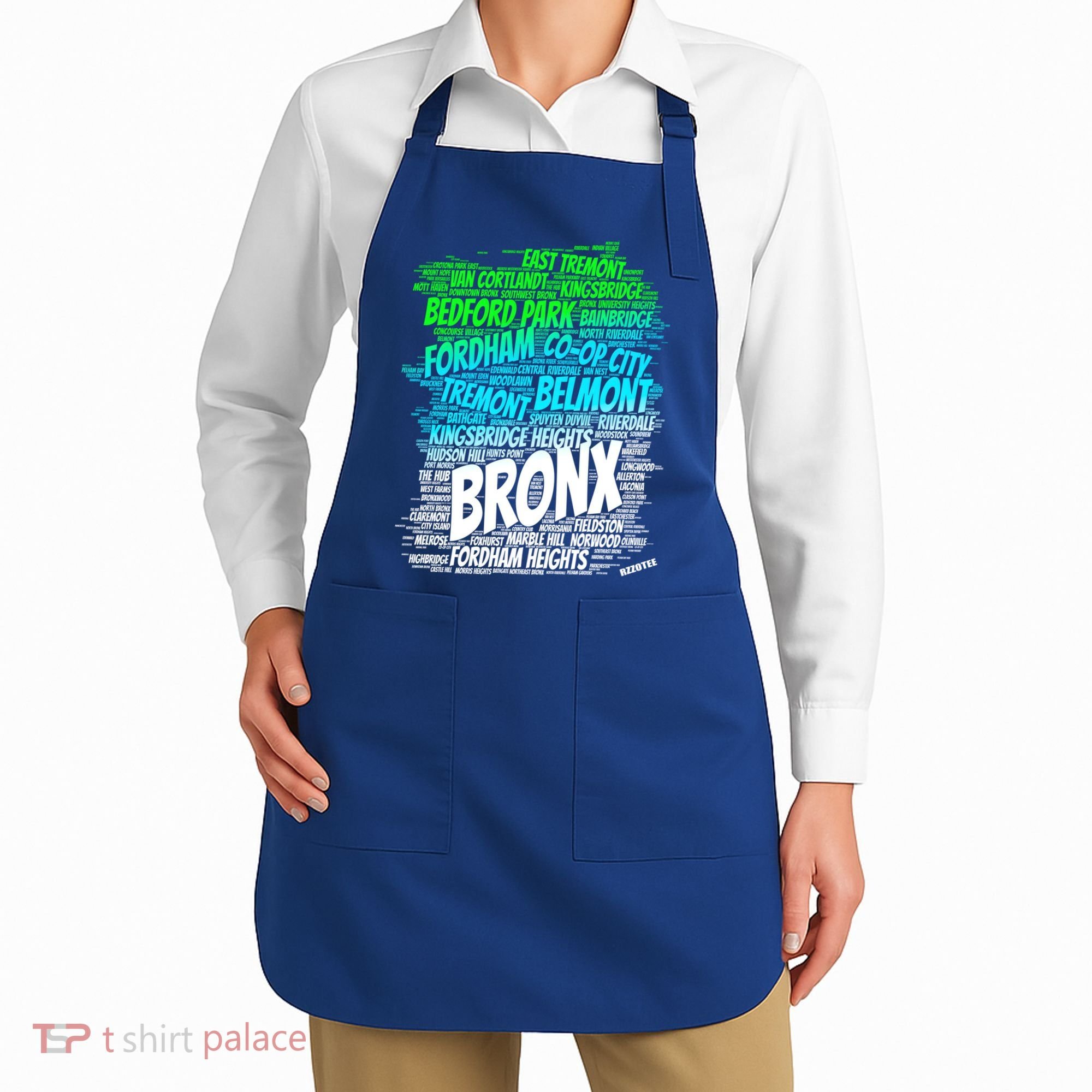 Boogie Down Bronx New York City Pride Map Area Like A Zoo Gift Apron
