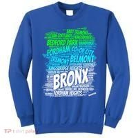 Boogie Down Bronx New York City Pride Map Area Like A Zoo Gift Sweatshirt thumb 0