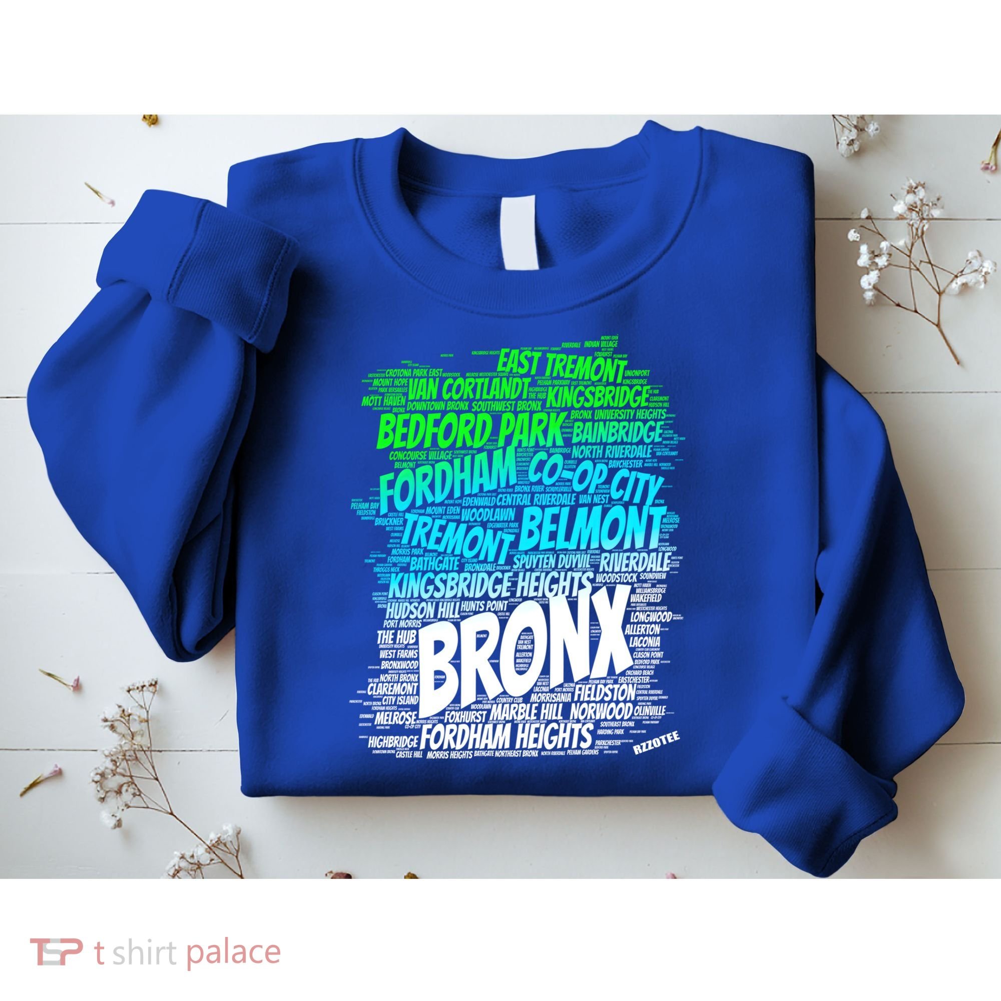 Boogie Down Bronx New York City Pride Map Area Like A Zoo Gift Sweatshirt