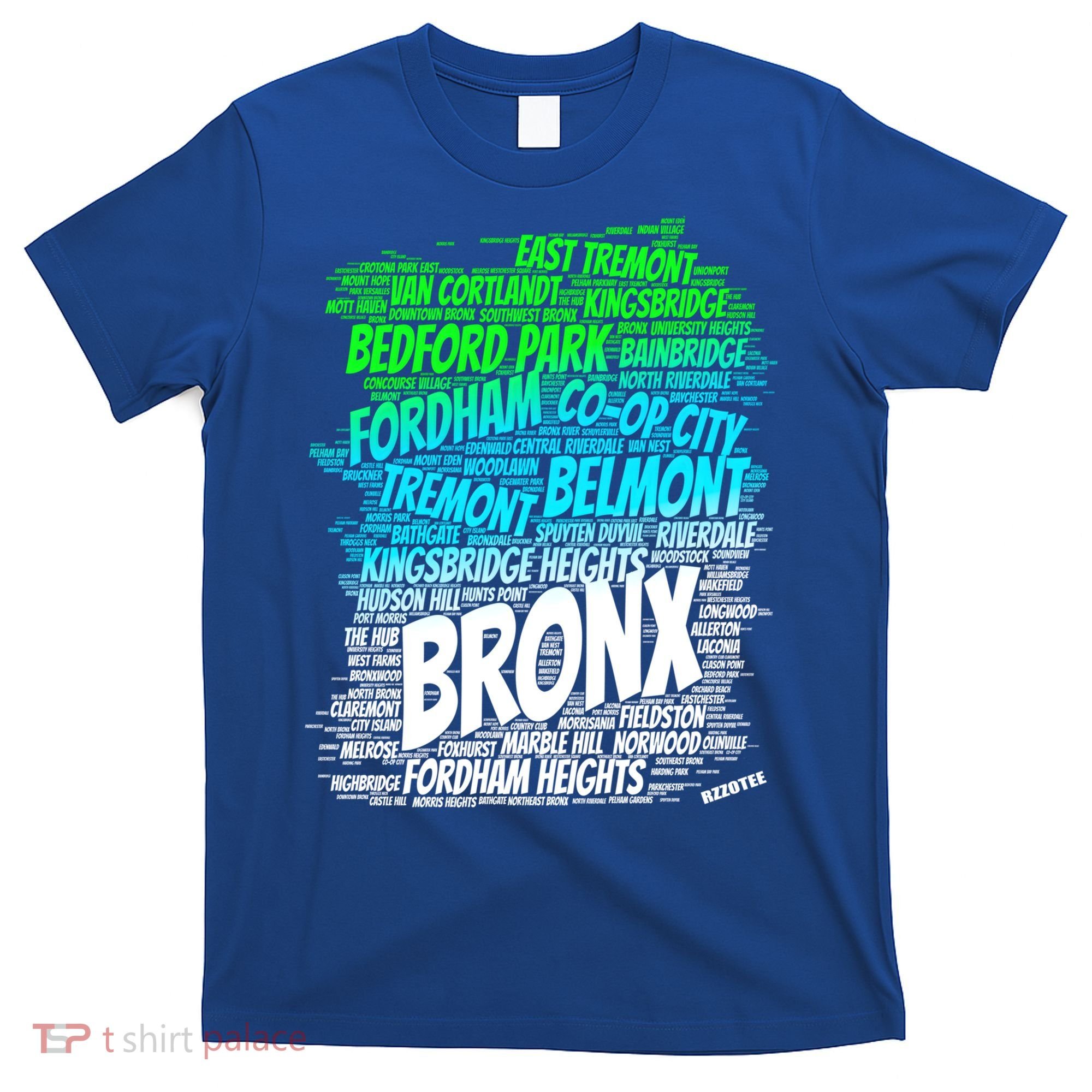 Boogie Down Bronx New York City Pride Map Area Like A Zoo Gift T-Shirt
