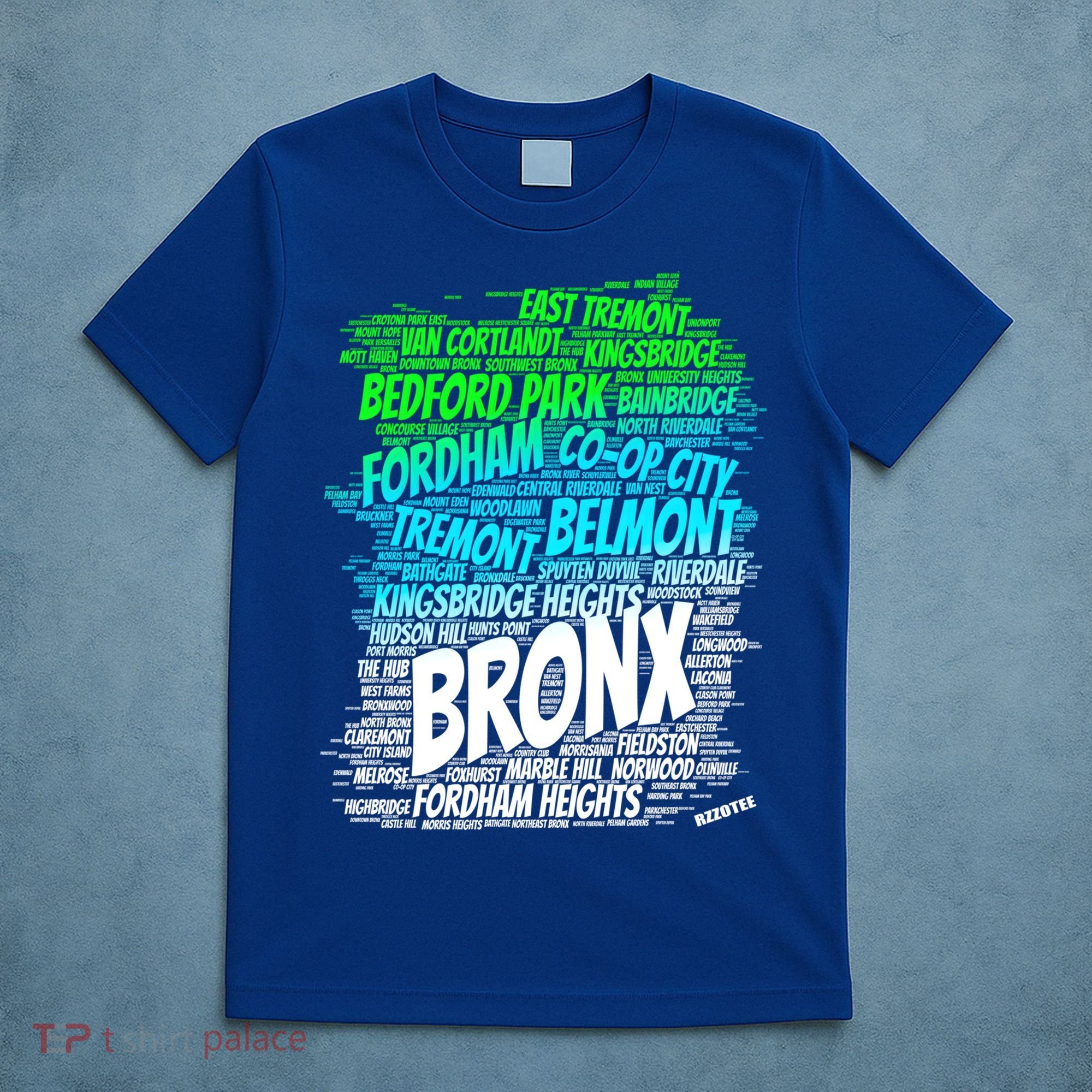 Boogie Down Bronx New York City Pride Map Area Like A Zoo Gift T-Shirt