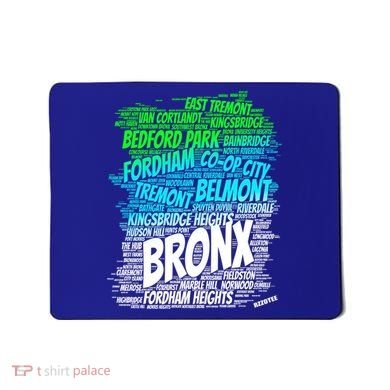 Boogie Down Bronx New York City Pride Map Area Like A Zoo Gift Mousepad
