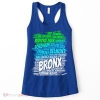 Boogie Down Bronx New York City Pride Map Area Like A Zoo Gift Women's Tank Top thumb 0