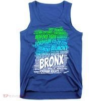 Boogie Down Bronx New York City Pride Map Area Like A Zoo Gift Tank Top thumb 0