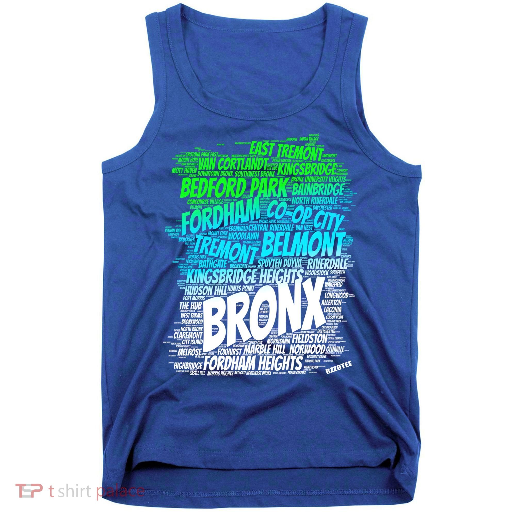 Boogie Down Bronx New York City Pride Map Area Like A Zoo Gift Tank Top
