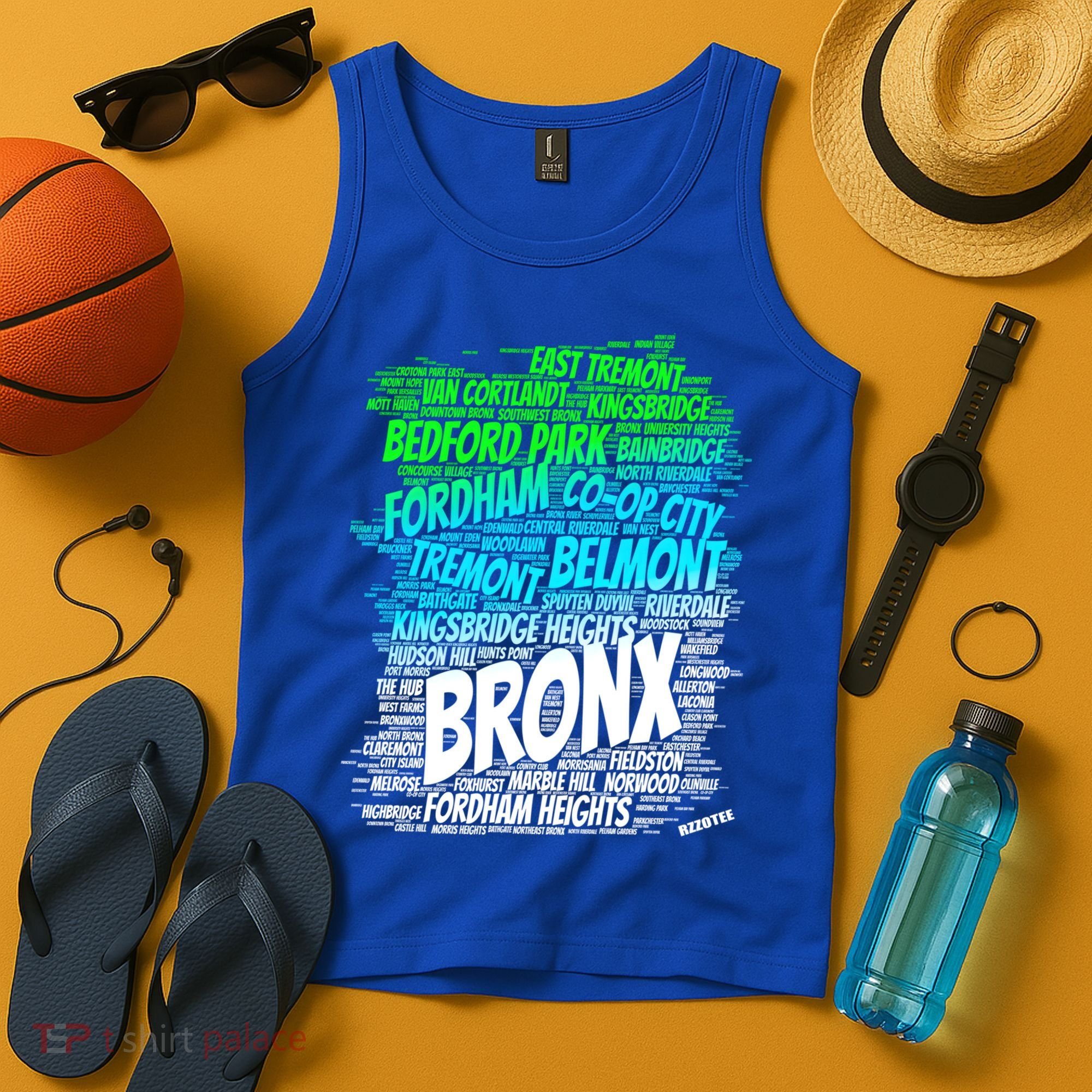 Boogie Down Bronx New York City Pride Map Area Like A Zoo Gift Tank Top