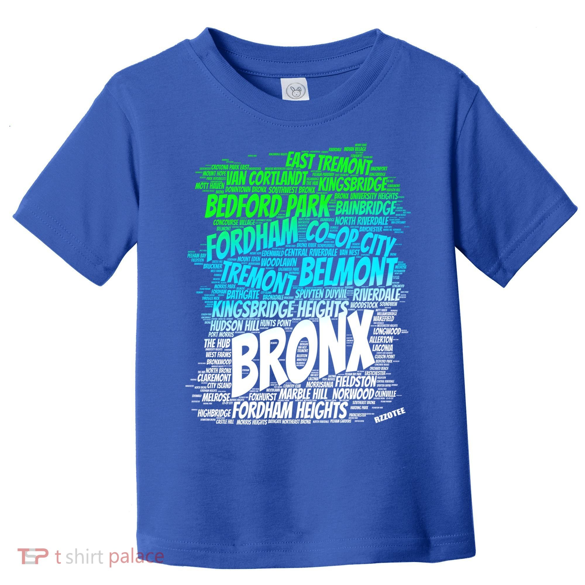 Boogie Down Bronx New York City Pride Map Area Like A Zoo Gift Toddler T-Shirt