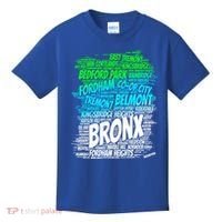 Boogie Down Bronx New York City Pride Map Area Like A Zoo Gift Kids T-Shirt thumb 0