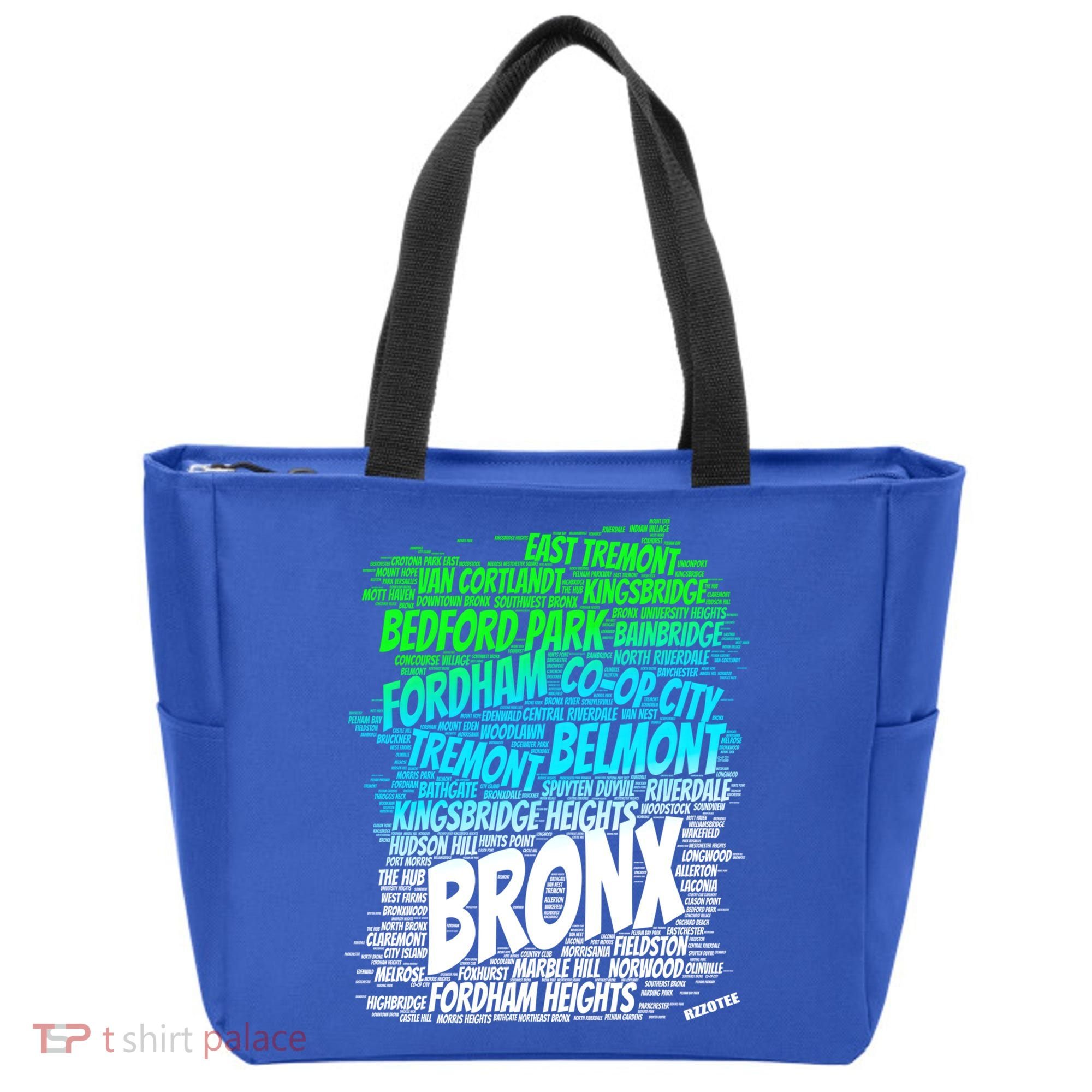 Boogie Down Bronx New York City Pride Map Area Like A Zoo Gift Tote Bag