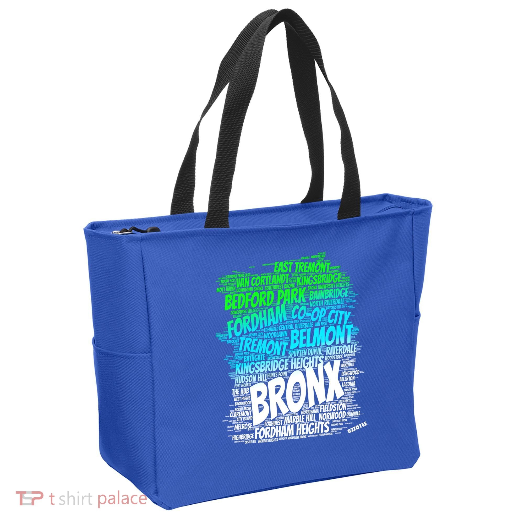 Boogie Down Bronx New York City Pride Map Area Like A Zoo Gift Tote Bag