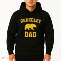 Berkeley Dad Bear Graphic FatherS Day Hoodie thumb 2