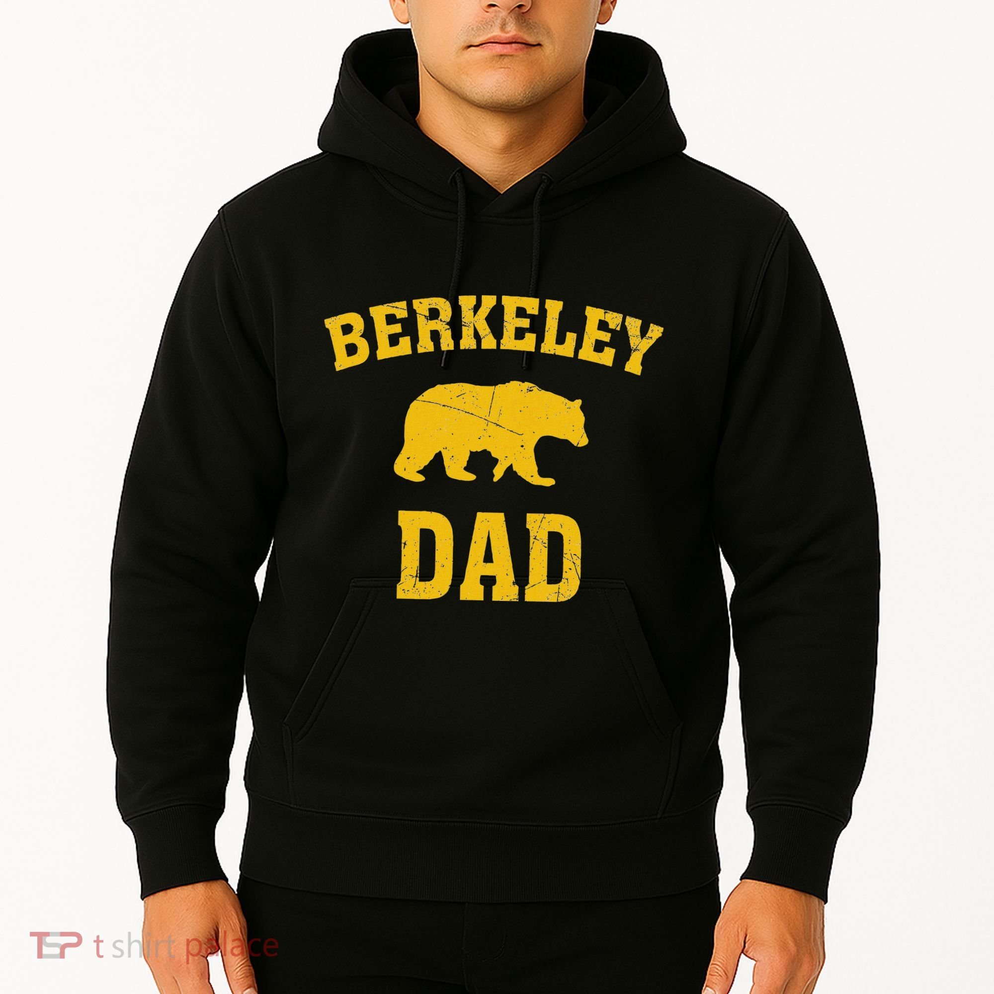 Berkeley Dad Bear Graphic FatherS Day Hoodie