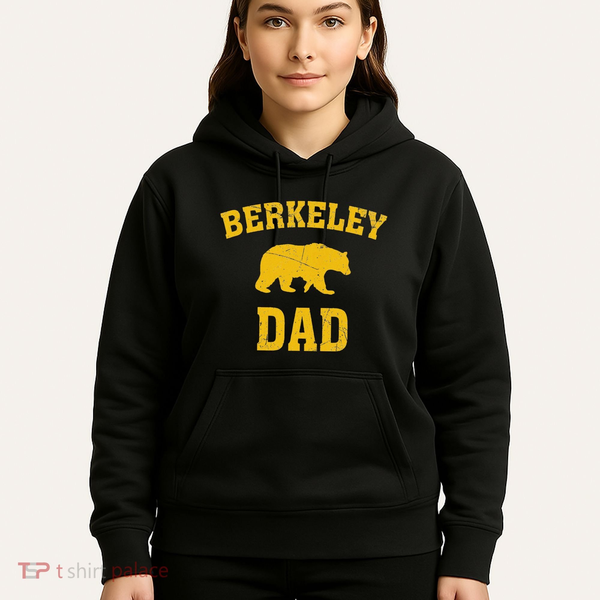 Berkeley Dad Bear Graphic FatherS Day Hoodie