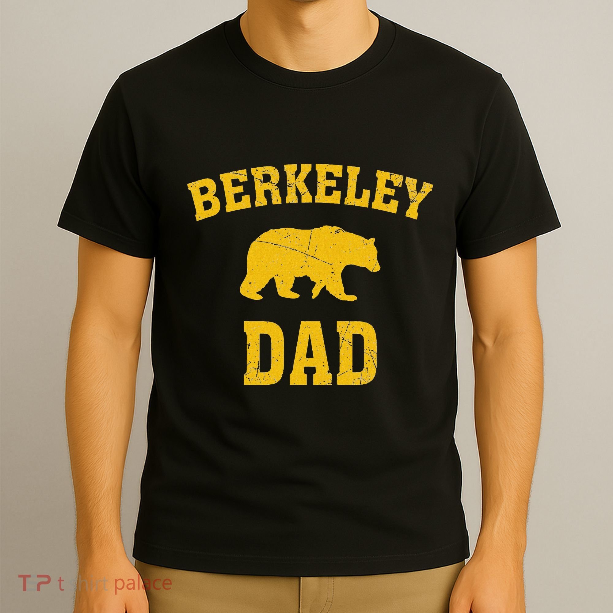Berkeley Dad Bear Graphic FatherS Day T-Shirt