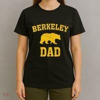 Berkeley Dad Bear Graphic FatherS Day T-Shirt thumb 4