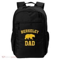 Berkeley Dad Bear Graphic FatherS Day Backpack thumb 0