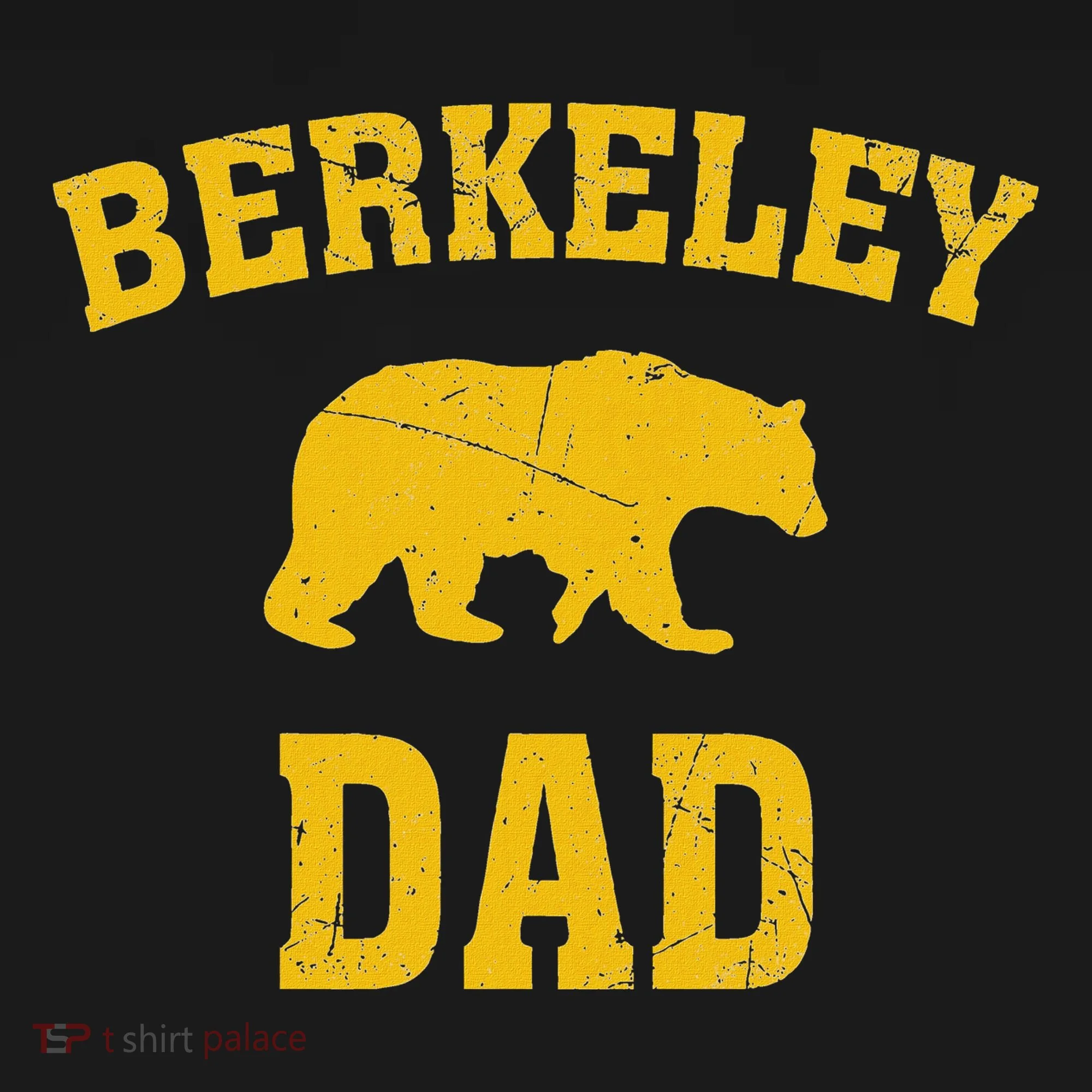 Berkeley Dad Bear Graphic FatherS Day Bucket Hat