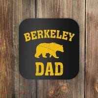 Berkeley Dad Bear Graphic FatherS Day Coaster thumb 0
