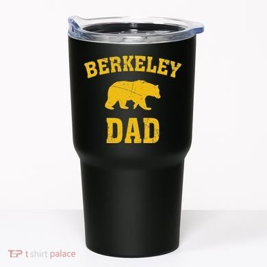 Berkeley Dad Bear Graphic FatherS Day Tumbler