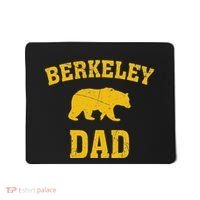 Berkeley Dad Bear Graphic FatherS Day Mousepad thumb 0