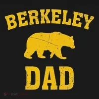 Berkeley Dad Bear Graphic FatherS Day Toddler Hoodie thumb 2