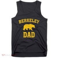 Berkeley Dad Bear Graphic FatherS Day Tank Top thumb 0